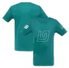 F1 Team T-Shirt 2023 Formula 1 Driver Short Sleeve Custom Racing Fans T-Shirt Summer Men’s Women Logo Logo Tops Jersey Jersey