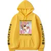 Yarichin Club Ayato Yuri Hoodies Anime Pink Harajuku Hip Hop Streetwear Hoodie Casual Oversized Sweatshirt Pullover