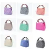 Lunch Bags For Women Waterproof Nylon Portable Zipper Thermal Oxford Convenient Box Tote Fresh Food Bags