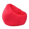 Chair Covers Solid Color Waterproof Linen Bean Bag Cover Sofa Slipcover Kids Toy Storage 11 Colors PickChair6617208