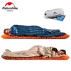 CW280寝袋冬の防水ガチョウを下るスリーピングバッグ超軽量CWM400ハイキングキャンプ寝袋220728