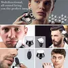 7D Floating Cutter Head Base Charging Portable Electric Shaver Men Beard Trimmer Clipper Skull Shaver Waterproof Shaving Machine H220422