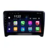 Lettore dvd per auto per il 2006 2007 2008-2013 Audi TT Radio 9 pollici Android 10.0 HD Touchscreen Sistema di navigazione GPS con supporto Bluetooth Carplay Telecamera posteriore