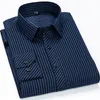 Camisa de manga larga de negocios informal para hombre de talla grande 9XL 8XL 7XL, camisas clásicas a rayas a cuadros para hombre, camisas de gran tamaño 220323