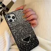 Luksusowy projektant Case Telefon Classic Stylowy Kij Pełne Diamenty Wstrząsy Telefony komórkowe Wyposażenie wysokiej jakości dla iPhone 12 13 Promax 7 8 Plus