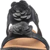 Fashion Summer Peep Toe Shoes Women Hollow Flowers Sandals casual Sandali comodi romani plus size 43 220608