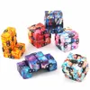 Infinity Cube Magic Square Puzzle 3D Jouets étoilés Anti-Stress Empilage Jeux sensoriels Cadeaux d'anniversaire de Pâques pour adultes enfants enfants garçons filles 3389744