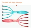 Wholesale Five Claw Ball Head Massager Decompression Relief Scalp Itch Massager Claw