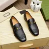 2023 mocassins masculinos luxuosos sapatos de designer couro genuíno marrom preto masculino casual designer sapatos de casamento com caixa 38-46