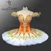 Fée jaune avec tulle blanche Pancake Professionnel Nutracker Tutus Femmes Sugar Plum Fairy Stage Costumes Tutu BT9134E