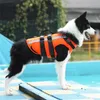 Pet Dog Life Jacket Safety Clothes Vest Swimming Swimwear for small big dog Husky french bull accessories LJ201006