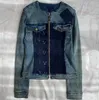 Vestes Femmes Designer Designer Rétro Flora Denim Mode Zipper Manteau Femmes Poche Veste Marine Punk Cycle Manteaux SHZM L69L