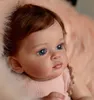 NPK 60CM Zakończ Reborn Toddler Girl Doll Tutti Ręka farba wysokiej jakości skóra 3D wiele warstw malowanie widzialnych żył 220505