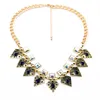 Подвесные ожерелья объемная цена блестящие галс квадратный золотой цвет геометрические подвески для женщин короткое этническое ожерелье онлайн -шоппин