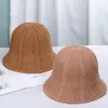 Berets Twist Pattern Ducket Cap Multicolor Male Selegant Panama Lovable Ladies Hat Hat Women's Hats for the Sun Beach Woman Hatberets