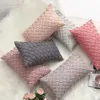 Cushion/Decorative Pillow Cover Cushion Covers Suede Fabric Weaving Pillowcloth Decoration For Home Car Bed Sofa Living Room W220412