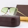 New men's and women's Sunglasses couple's attitude Fashion Style eye protection sunglasses belt box