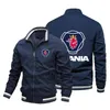 2022 Primavera / Verão Moda Masculina Jacket Motorcycle Racing Bomber S-3XL