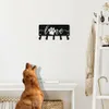 Iron Art Wall Decor Puppy Dog Love Key Rack Hanger Organizer - Art mural en métal de 6 pouces / 9 pouces de large