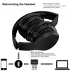 ワイヤレスステレオHIFI USB CヘッドフォンBluetooth Compatibe Music Wireless Headets