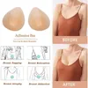 5PC Silicone Soutien-gorge Lavable Réutilisable Invisible Silicone Mamelon Couverture Auto-Adhésif Poitrine Soutien-Gorge Couleur Femme Sein Autocollants Y220725