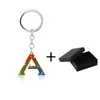 Keychains Game ARK Survival Evolved Keychain Cosplay Key Ring Holder Chain Men Women Jewelry Accessories