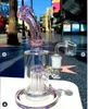 Narguilés Main Bong Fumer Pipe En Verre Fonction Conduites D'eau Arbre Perc Bangs D'eau Unique Shisha Heady Oil Rigs