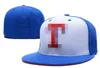 Rangers t litera baseballowa czapki szwagowe czapkę Hip Hop dla mężczyzn Casquette Bone Aba reta gorras Bones Kobiety zamontowane czapki H36162622