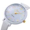 Polshorloges vrouwen casual dames faux lederen quartz analoge polshorloge vrouw vriendin jurk feest decoratie horloges