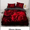 Caixa de travesseiro 3D Custom 50x70 50x75 50x80cm para as flores de casamento capa decorativa de travesseiro caseiro microfiber 220613