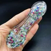 Freezable Glitter Pipe That Cools Your Smoke Accessories Confers Durability Convenient To Carry