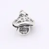 Champignon grenouille charme 925 argent Pandora breloques pour bracelets bijoux à bricoler soi-même faisant des kits lâche perle argent en gros 798558C00