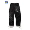 Pantalons pour hommes Uncledonjm Spider broderie Baggy Harem Streetwear hommes été Hip Hop pantalon décontracté mode mâle 220826