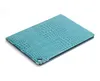 Designer iPad Case Flip Portfel jasny krokodyl Ziarno PU skórzana tablet PC PC PCE DO Apple iPad Pro 12,9 "Air 2/3 iPad 5 6 Ochrona ochrony