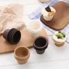 Paper Baking Cups Cupcake Liners Muffin Holders for Wedding Birthday Baby Shower Party Coffee Brown White RRE13566