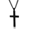 Ketten Männer Kette Schmuck Trend Vintage Einfachheit Kreuz Anhänger Edelstahl Gold Silber Farbe Halskette Goth Herren HalskettenKetten