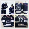 College Hockey b￤r 2022 NCAA Frozen Four Penn State Nittany Lions Hockey Jersey 26 Liam Folkes 17 Evan Barratt 25 Casey Bailey 2 Cole Hults 33 Chris Funkey 31