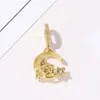 925 Sterling Zilver Dangle Charm 1 Stuks Nieuwe Gouden Serie Regenboog Sneeuwvlok Hond Kraal Fit Pandora Charms Armband DIY Sieraden accessoires