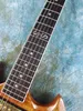 SG Electric Guitar, Mogany Body Rosewood Fishboard Deadwood Giacca di colore in legno naturale Accessori in oro in magazzino
