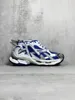 Дизайнер обувь лучшая версия повседневные кроссовки Париж 7-го поколения LJ White Sapphire Blue-6 Shock Absorption Sports Runner Runner Blue