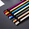 Stainless Steel Smoothie Straws Reusable Drinking Straw Stirring Spoon for Milkshake Beverage Ice Cream KDJK2204