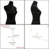 Andra kroppsmycken Fashion Net Harness Rhinestone Chain Halsband Gyllene färg Midja Kvinnor Sexig Bikini Metal Drop Delivery 2021 3VNCW