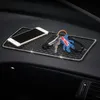 Nowy 1x samochód odporny na poślizg Emblemat przeciwpoślizgowy gumowy mobilny klei pulpit deski rozdzielczej bez poślizgu akcesoria stylizacji pojazdu