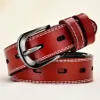 008 Men Designers Belts Women Waistband Ceinture Brass Buckle Genuine Leather Classical Designer Belt Highly Quality Cowhide Width 3.8cm With box #V08