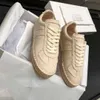 Klassieke klassieke dames klassieke casual schoenen mm6 oude canvas schoenen met vlakke bodem wandelen luxe multicolor breien technologie heren hardloopschoenen sneakers