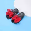 pantofole estive per ragazze sandali per bambini per bambini con scarpe con fiocco pantofole morbide moda per bambini sandali antiscivolo per interni ciabatte da spiaggia G220418