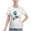 Women's T-Shirt Moon T Shirt Women T-shirts 90s Fashion Printing Cartoon Ladies Print Graphic Top Lady Female Tee Kawaii ClothesWomen's