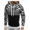 Lente Herfst Truien Jas Lange Mouw MANNEN CAMOUFLAGE UITLOPER MANNELIJKE Sportwear Slim Fit Hooded Sweatershirts voor man My112 L220730