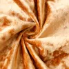 Kudde / Dekorativ kudde Mjuk omslag Gul Golden Orange Brown Plush Solid Kudde Fransed Hem Dekorativ 50x50cm för bäddsoffa