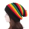 Basker stickad mössa cap unisex jamaican slur